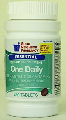 GNP One Daily Multivitamin Supplement - 250 Tablets