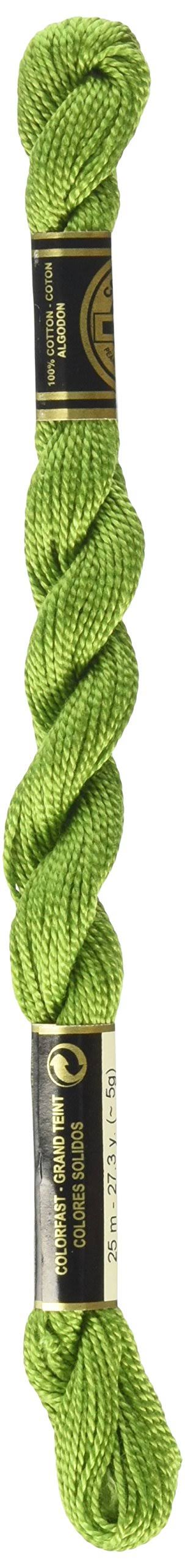 DMC Pearl Cotton Skeins Size 5 - 27.3 Yards-Light Avocado Green