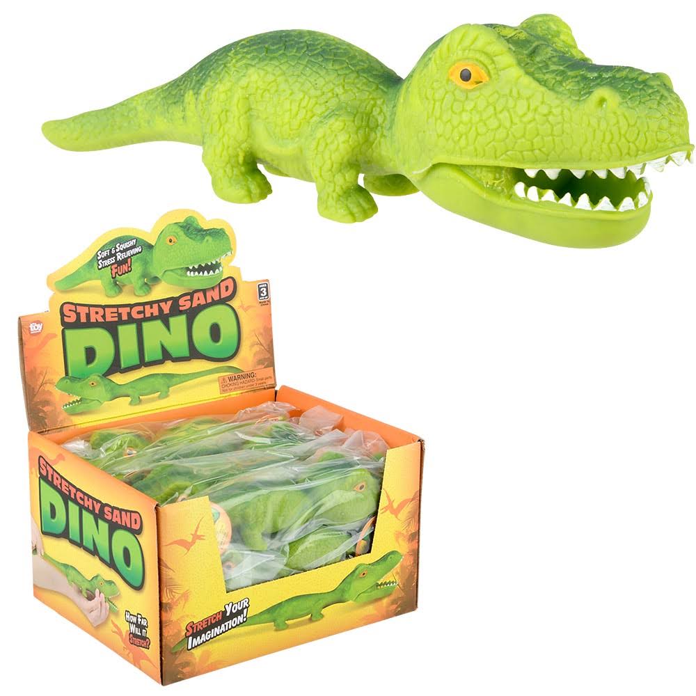 The Toy Network 7.5" Stretchy Sand Dinosaur