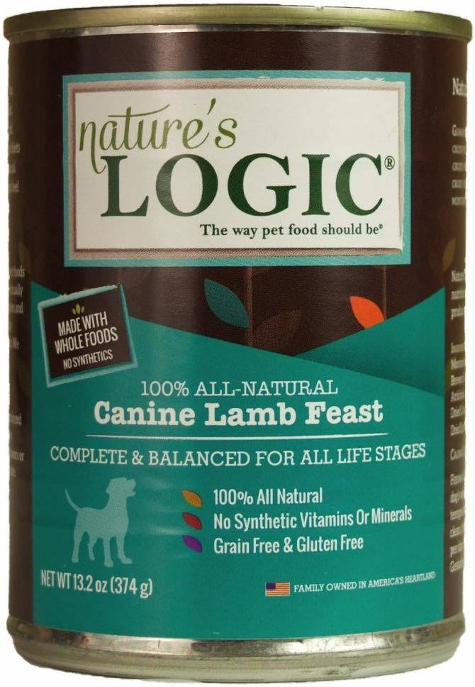 Nature's Logic Dog Food - Lamb Feast, 13.2oz