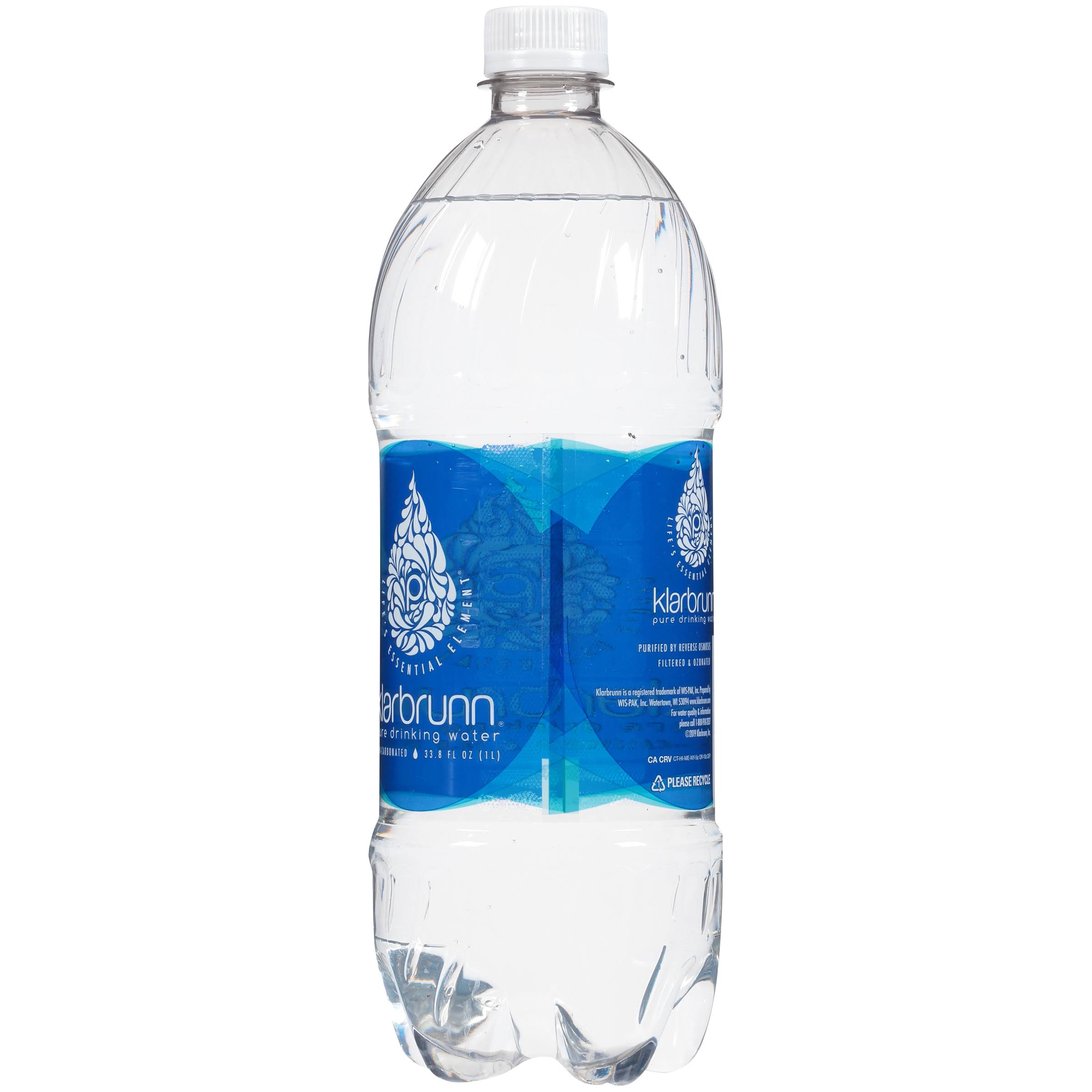 Klarbrunn Pure Drinking Water - 33.8 fl oz