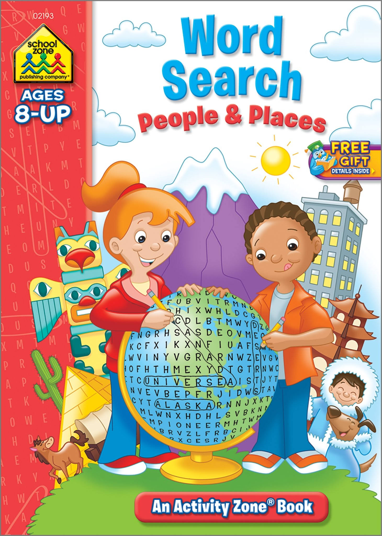 School Zone Word Search People and Places