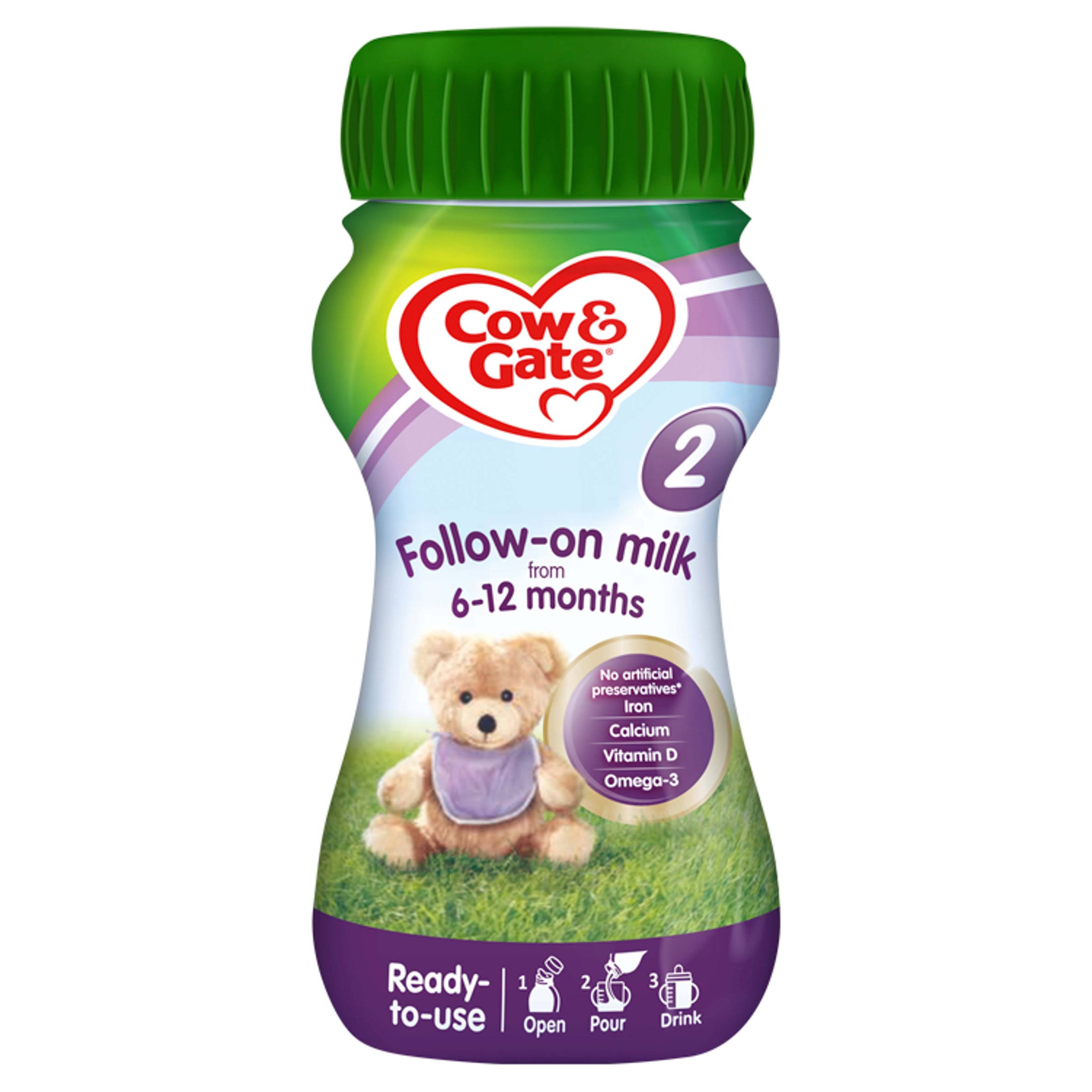 Cow and Gate 2 Follow On Baby Milk Formula - 200ml