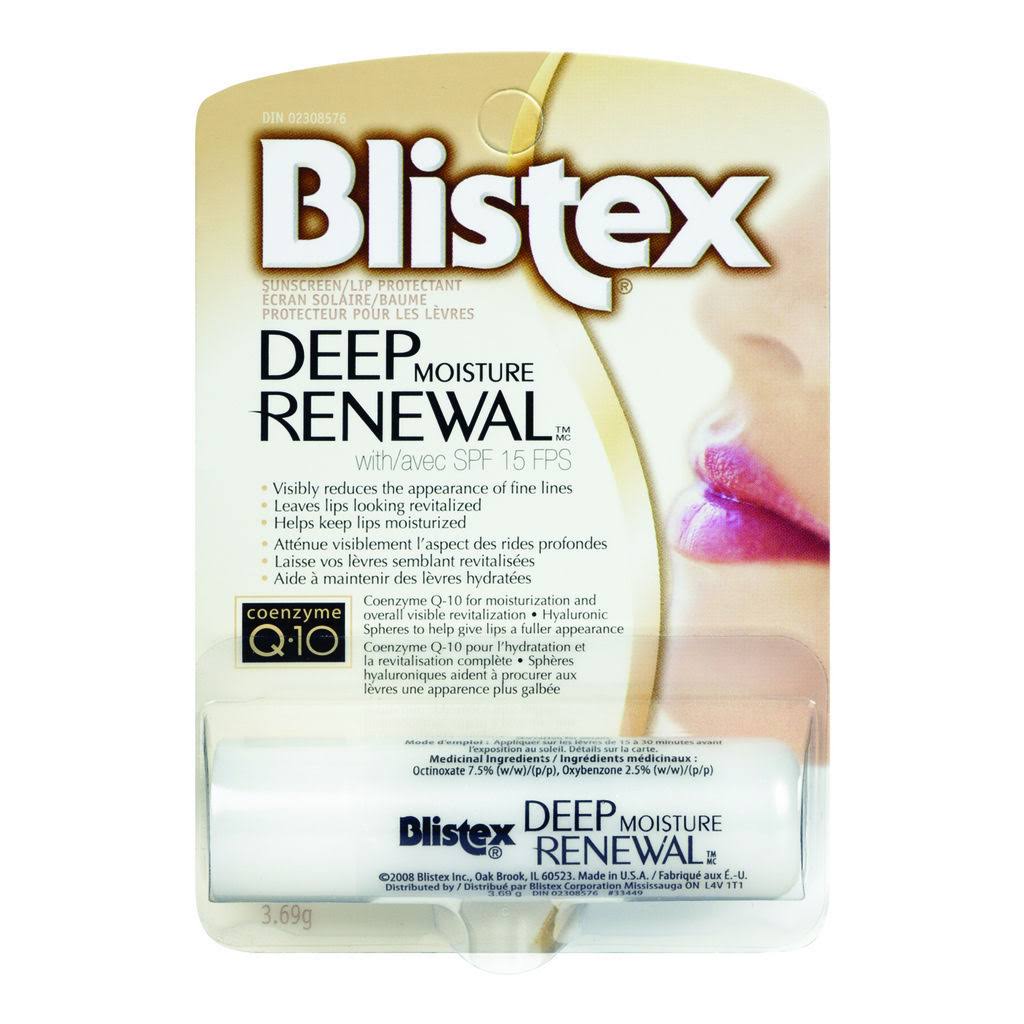 Blistex Deep Moisture Renewal Sunscreen & Lip Protectant - 3.69 g