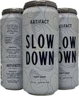 Artifact Hard Cider Slow Down 16oz Cans