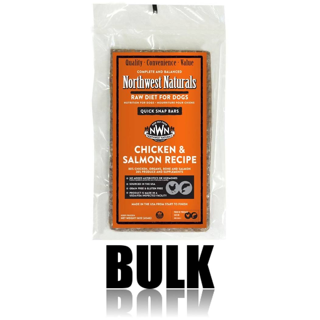 Northwest Naturals Dog Chicken w/Salmon Bars Bulk