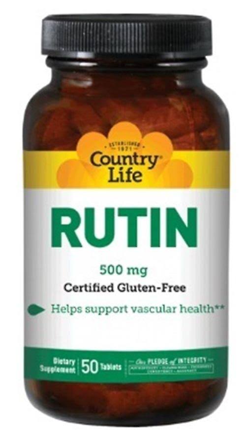 Country Life Rutin Supplement - 100 Count