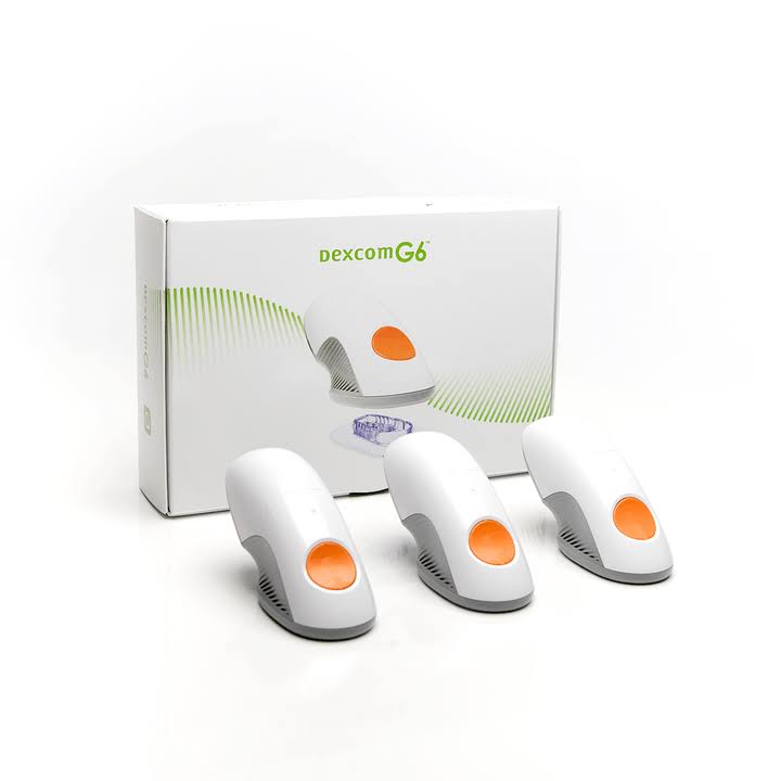 Dexcom G6 Continous Glucose Monitoring Sensor - 3-Pack