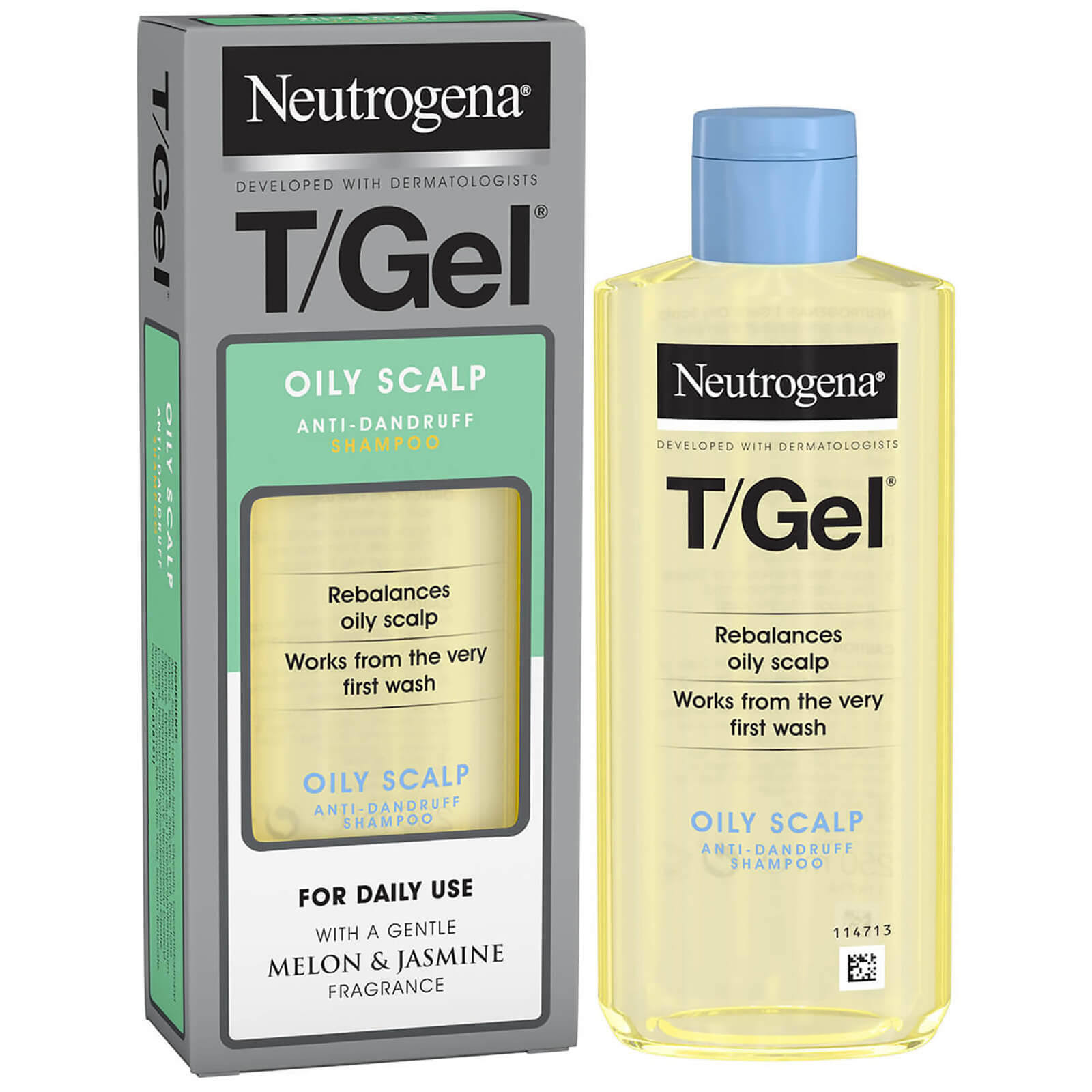 Neutrogena T/Gel Oily Scalp Anti-Dandruff Shampoo - 250ml