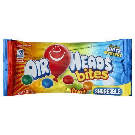 Airheads Shareable Bites, Fruit - 18 count, 4 oz each