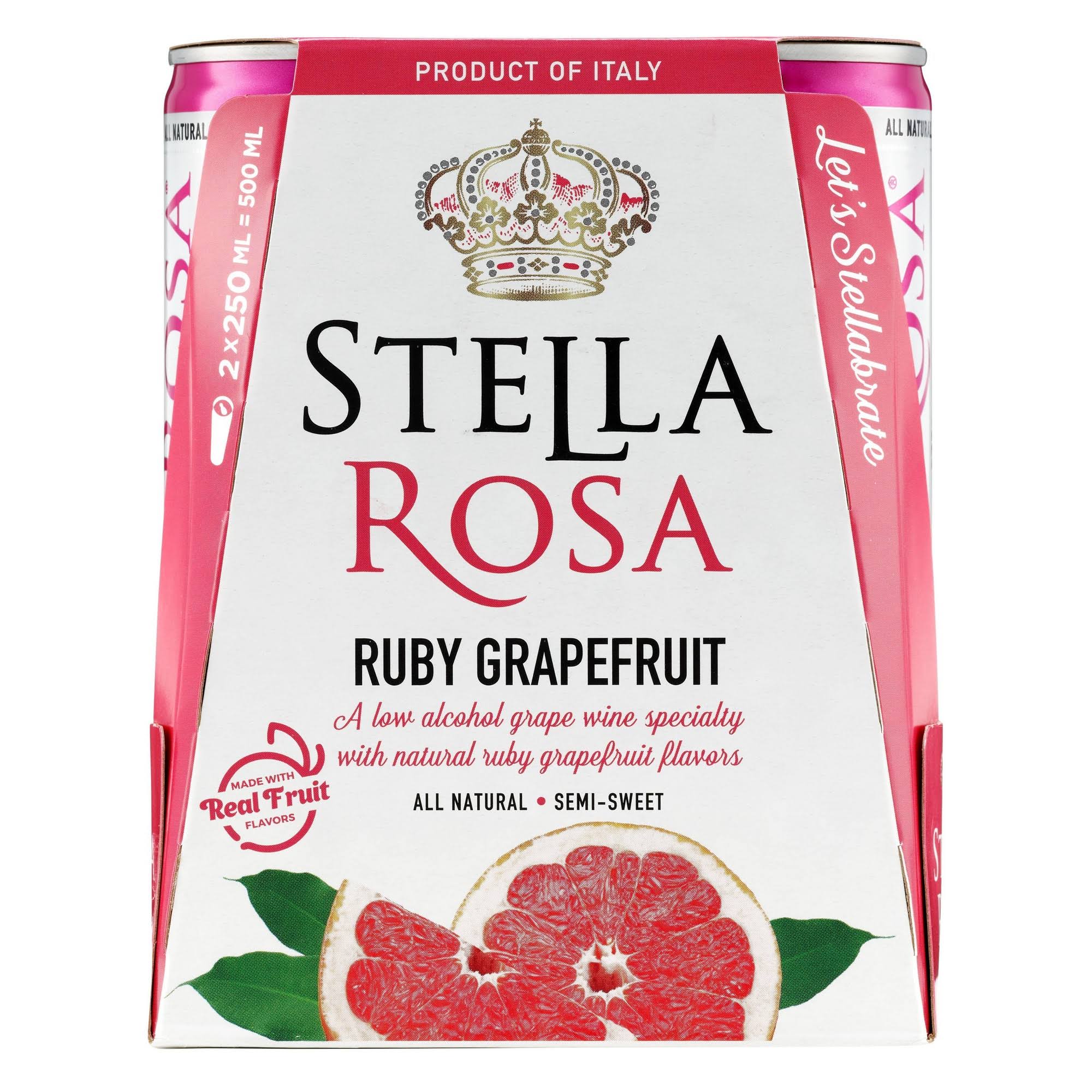 Stella Rosa Ruby Grapefruit - 2 pack, 250 ml cans