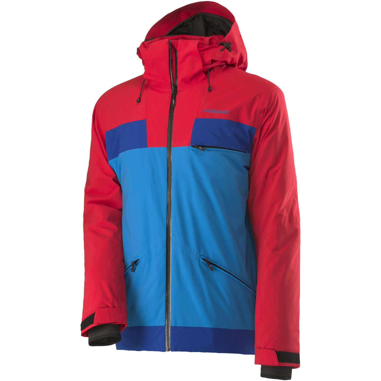 Head 2L INSULATED Jacket Men, Red/lagoon, M