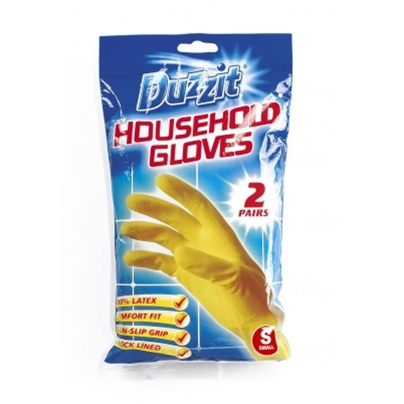2 Pairs of Household Gloves (Small)