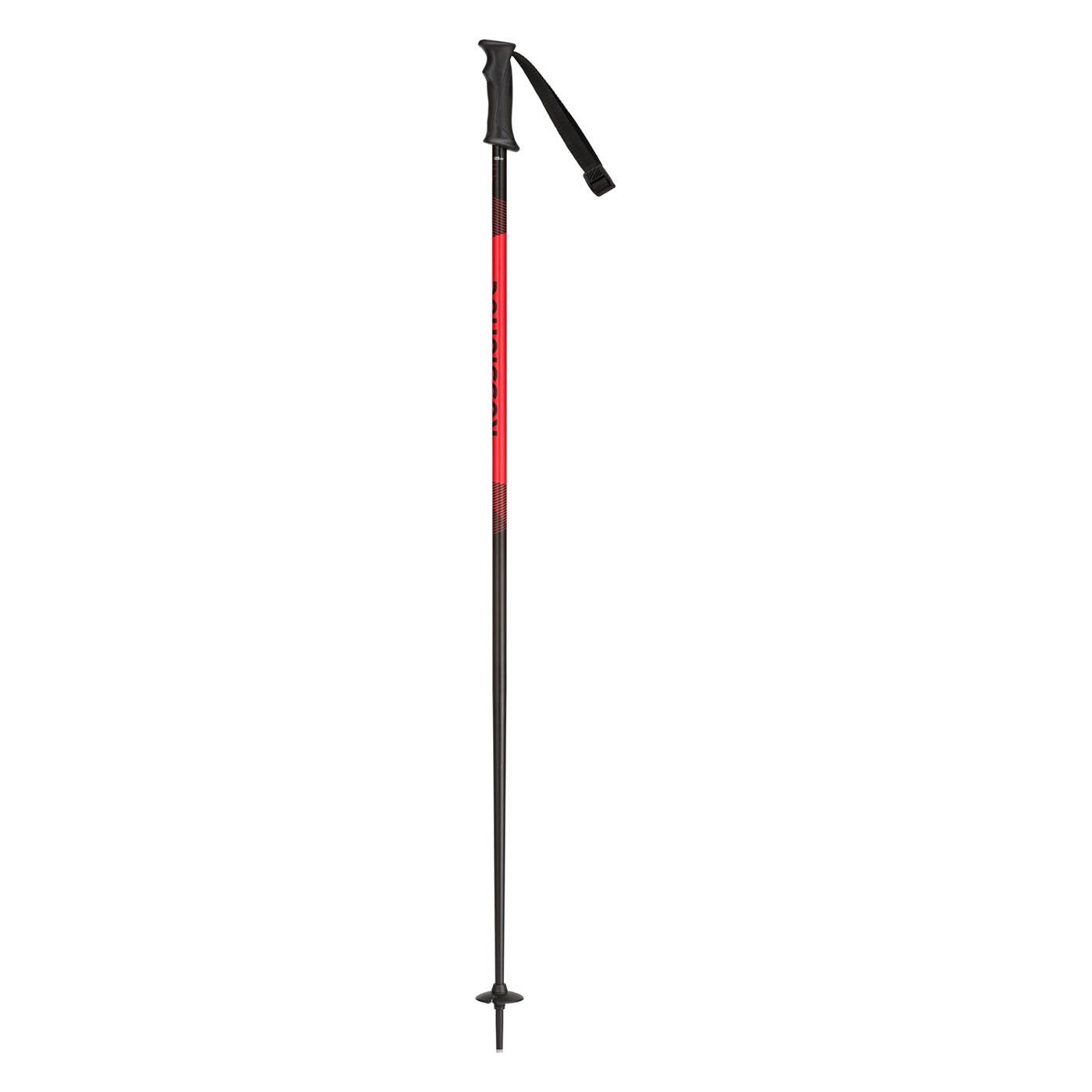 Rossignol Tactic Ski Poles - Black & Red