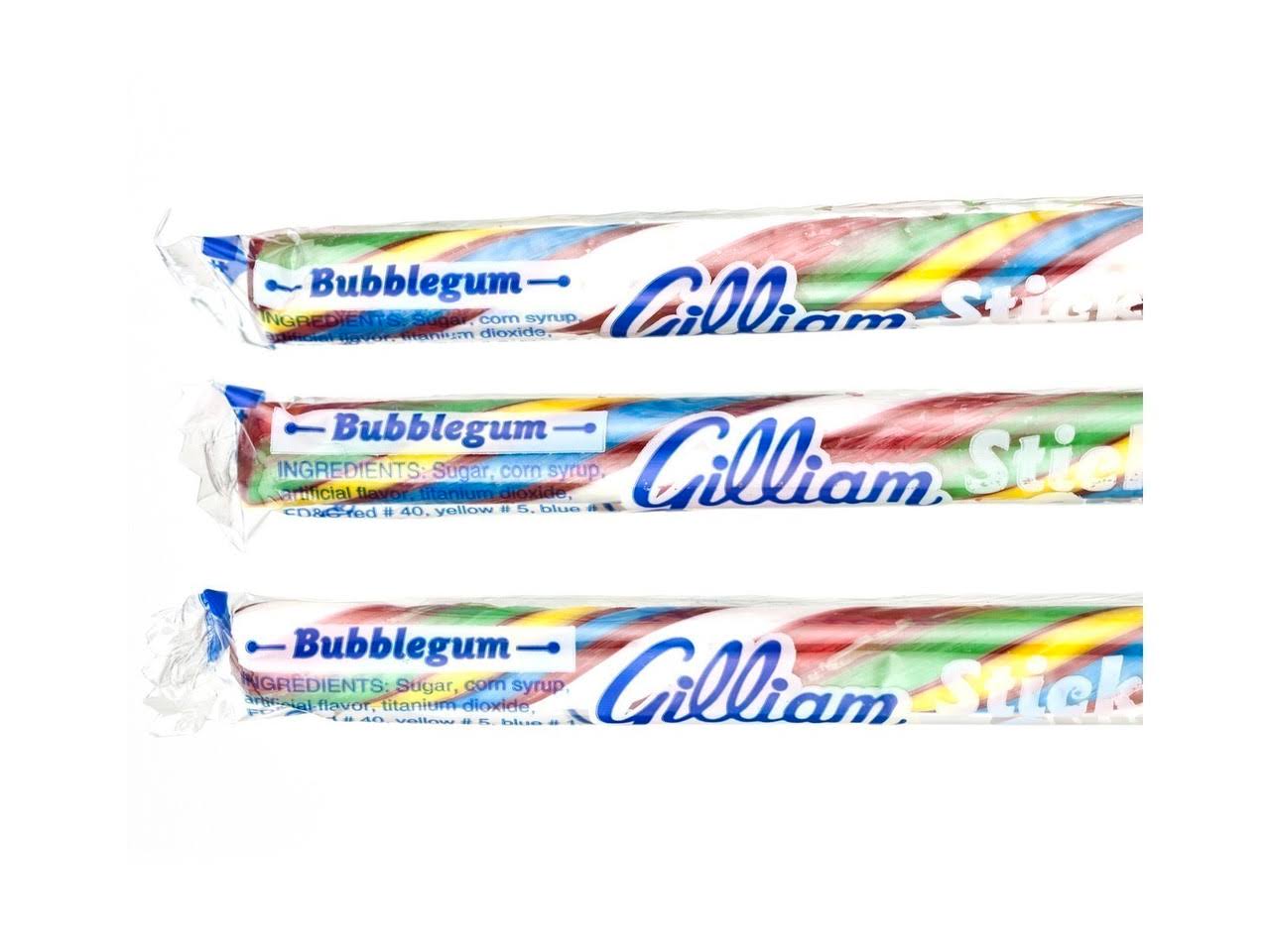 Gilliam Bubble Gum Stick Candy