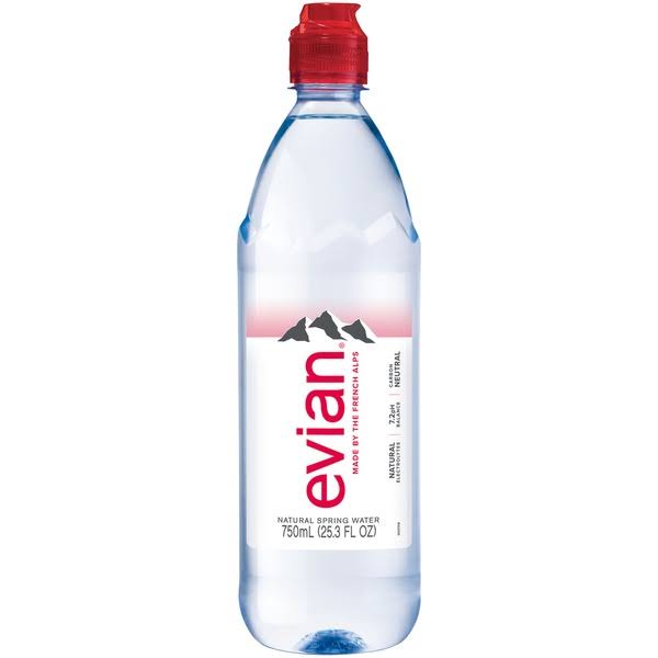 Evian Natural Spring Water - 750ml