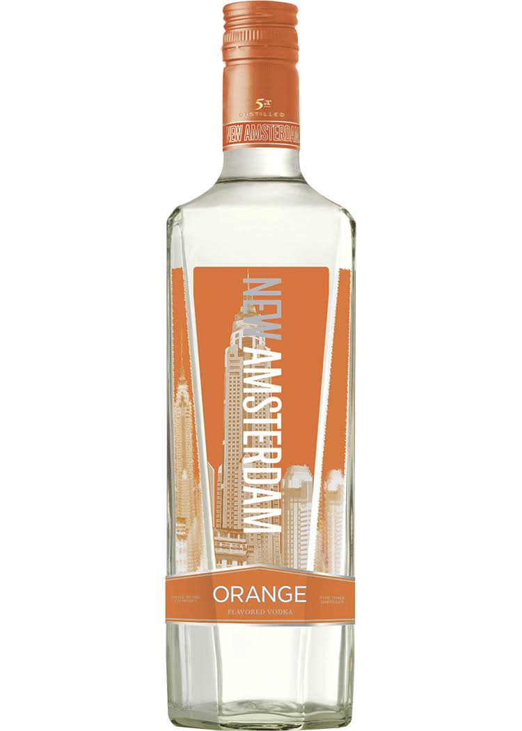 New Amsterdam Vodka, Orange Flavored - 750 ml