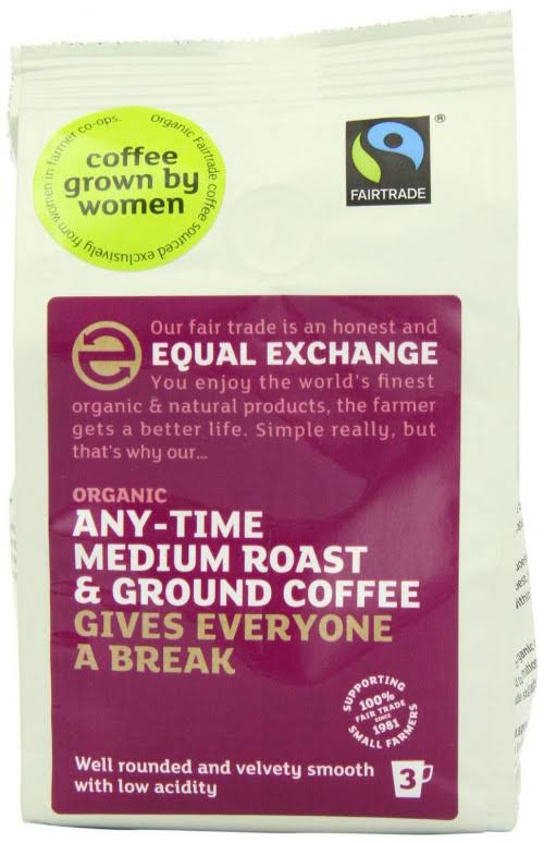 Equal Exchange Fairtrade & Organic Ethiopian Yirgecheffe Roast & Ground 227g 