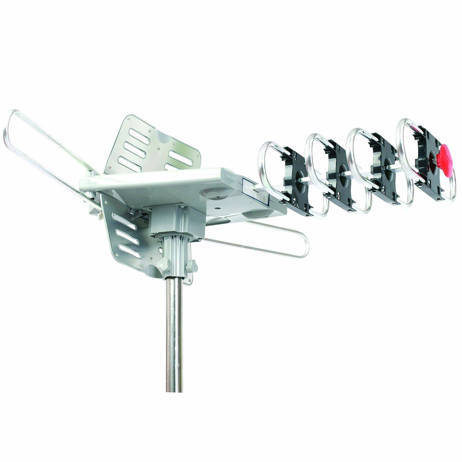 Supersonic Sc613 Hdtv Digital Amplified Motorized Rotating Outdoor Antenna - 360 Degree