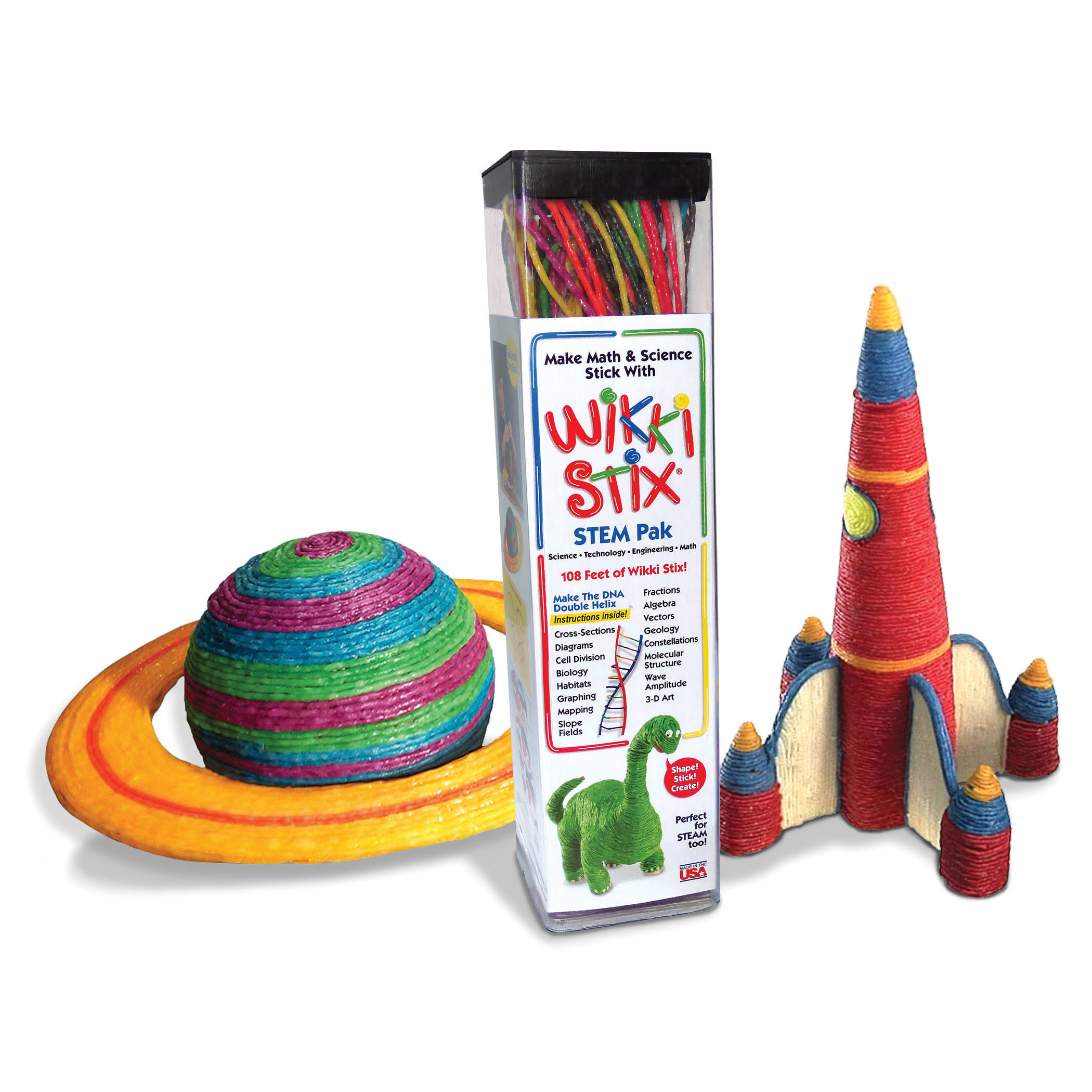 Wikki Stix Stem Pak Science Kit - Molding and Sculpting Sticks