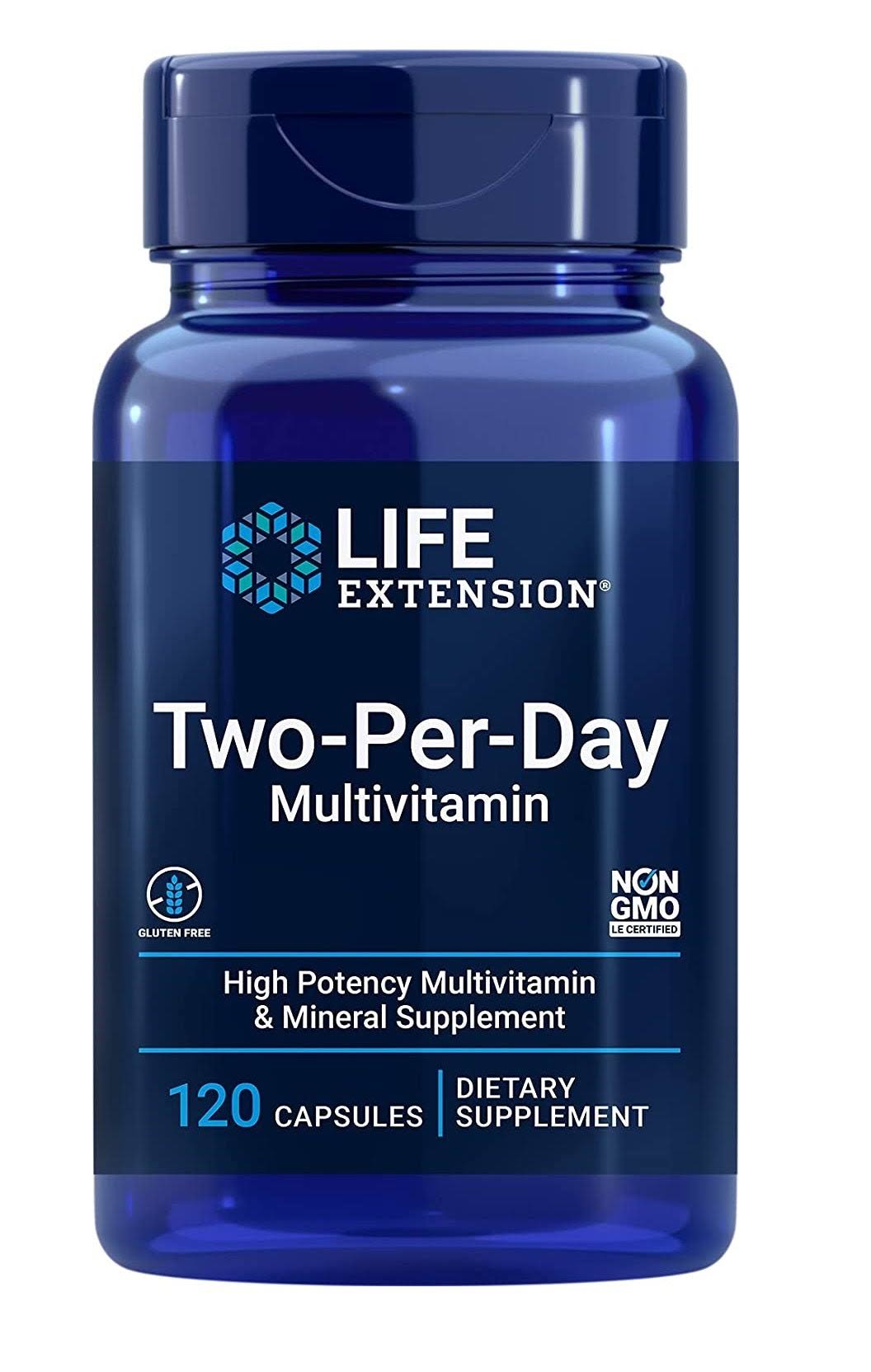 Life Extension - Two-Per-Day 120 Capsules