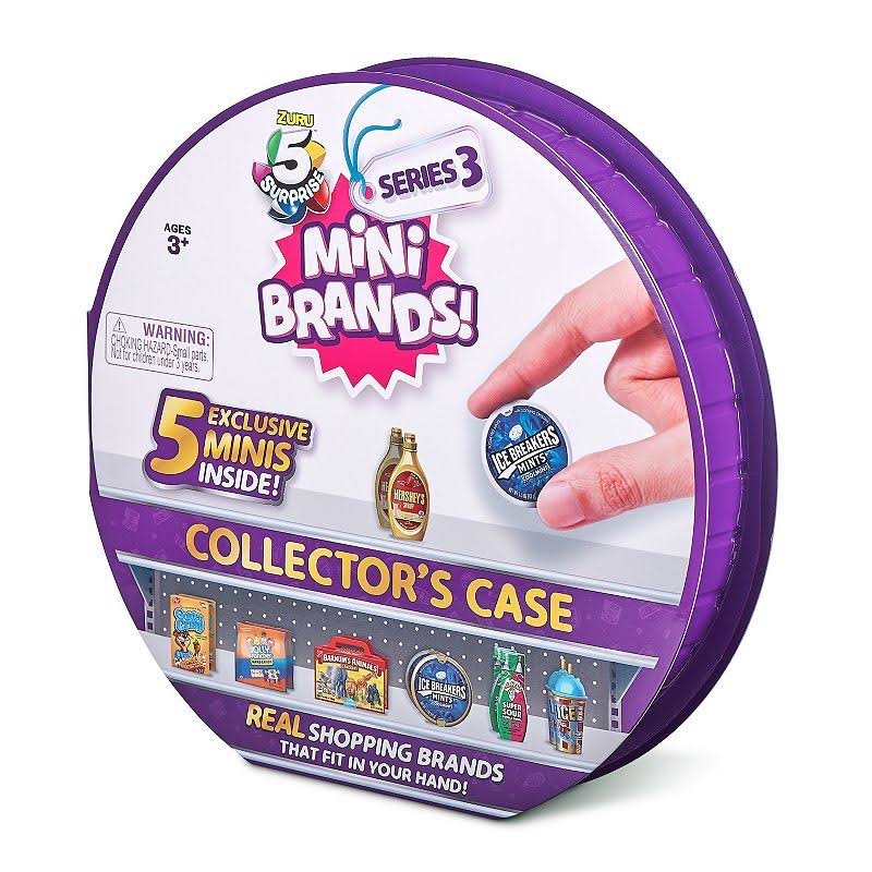 5 Surprise Mini Brands Series 3 Collector Case