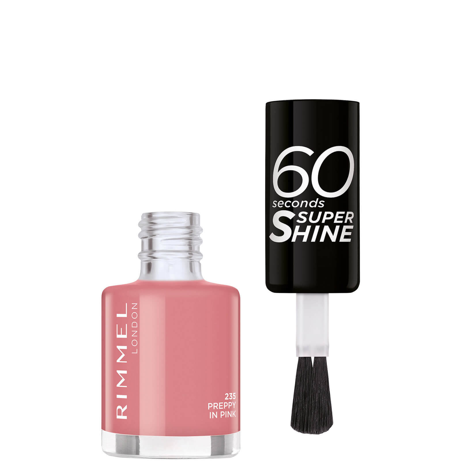 Rimmel 60 Seconds Nail Polish 8ml (Various Shades) - Preppy in Pink