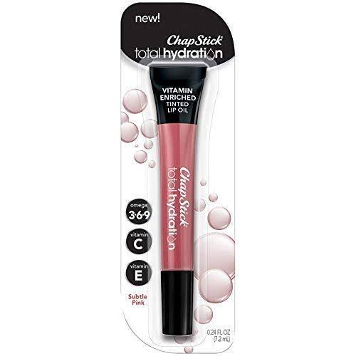 ChapStick Total Hydration Vitamin Enriched Tinted Lip Oil - Subtle Pink, 5ml