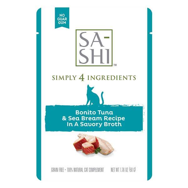 Sa-Shi Tuna and Sea Bream Pouch 1.76 oz