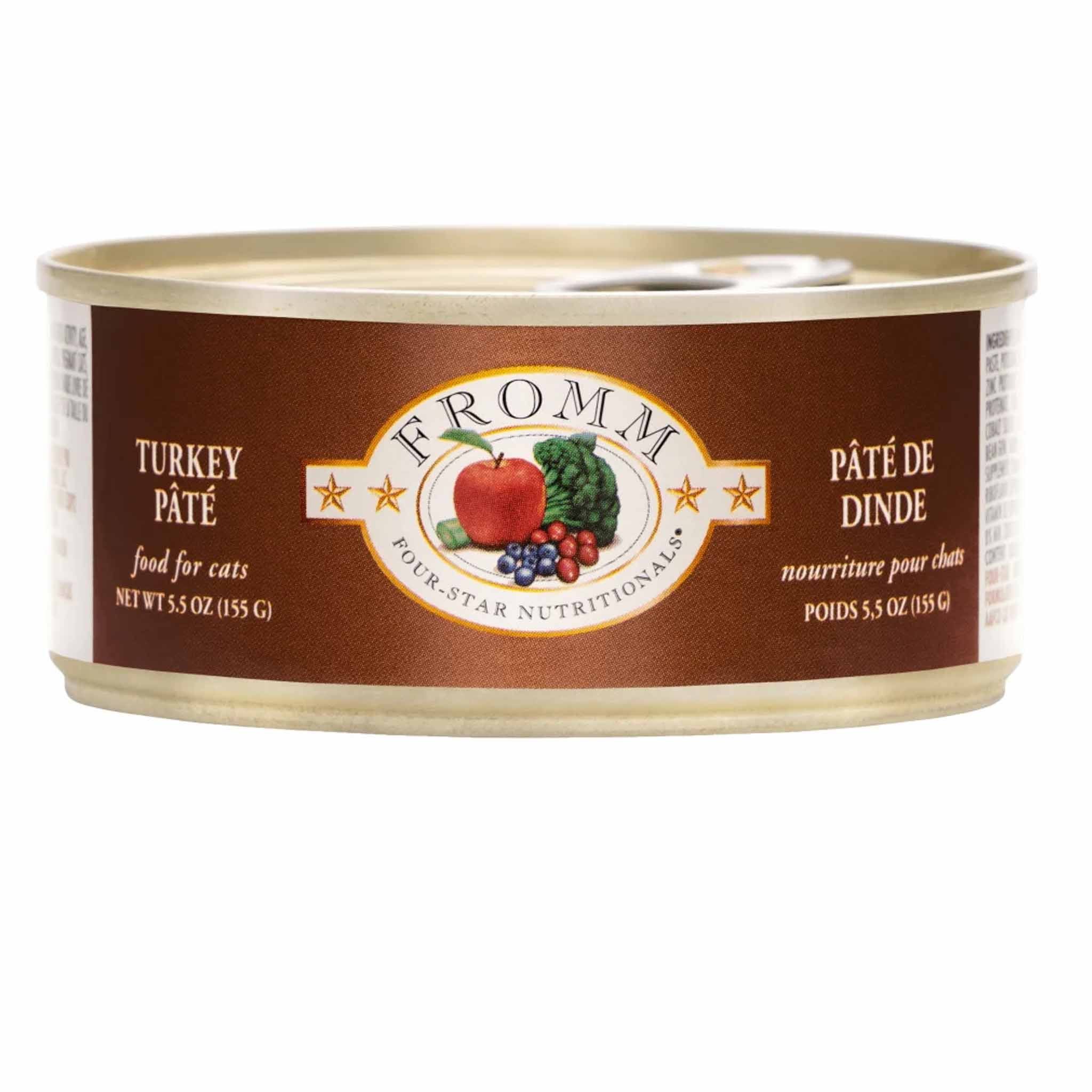 Fromm 4 Star Canned Cat Food - Turkey, 5.5oz