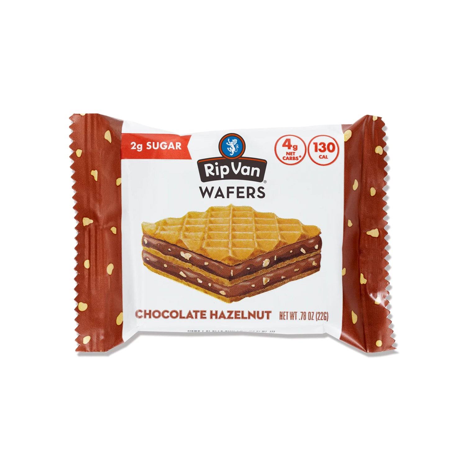 Rip Van Chocolate Hazelnut Wafer Cookies - Healthy Snacks