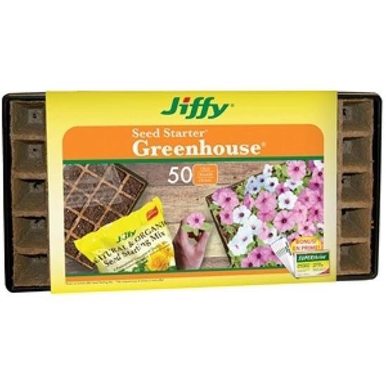 Jiffy TS50HST-16 Biodegradable Peat Strip, 22 in L Tray, 11 in W Tray, Plastic