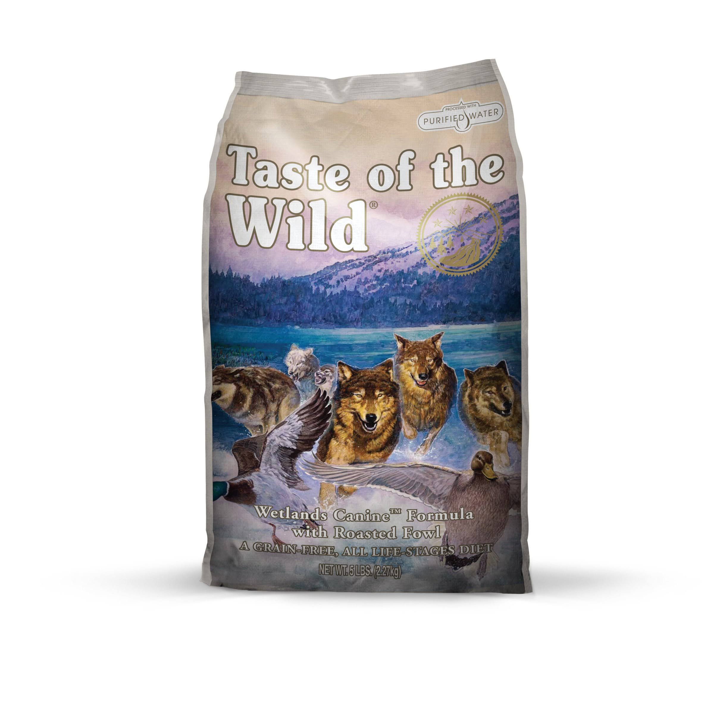 Taste of The Wild Wetlands Dog Food 14 lbs.