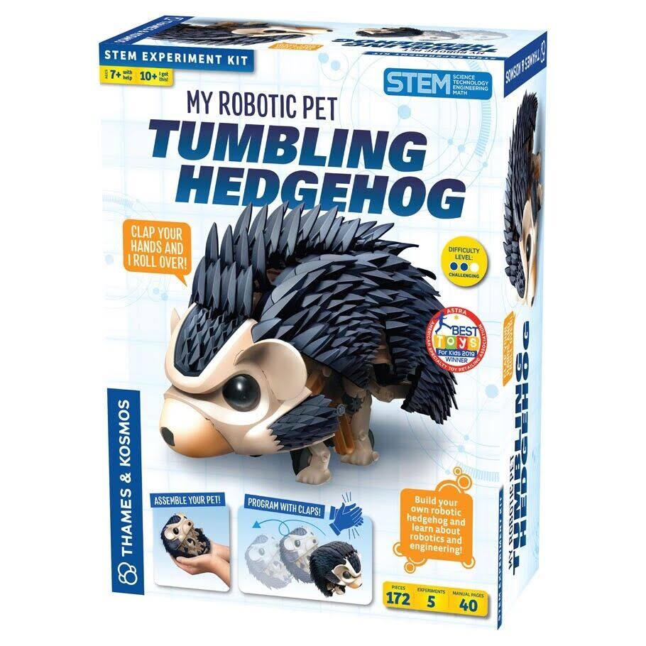 Thames & Kosmos My Robotic Pet - Tumbling Hedgehog | Build Your Own So