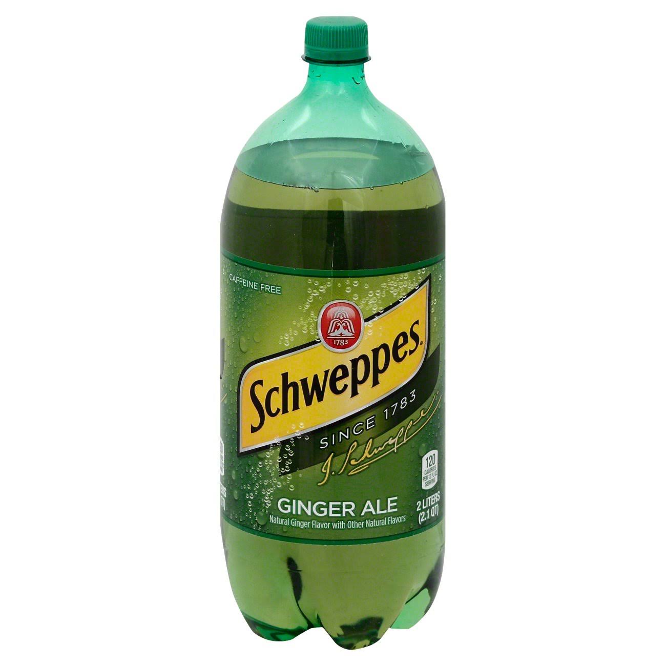 Schweppes Ginger Ale Caffeine Free - 2l