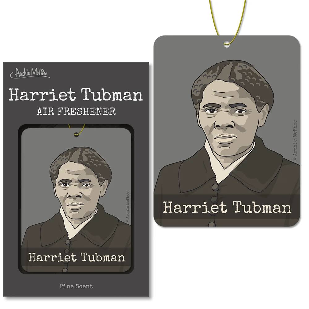 Harriet Tubman Air Freshener Pine Scent - Archie McPhee