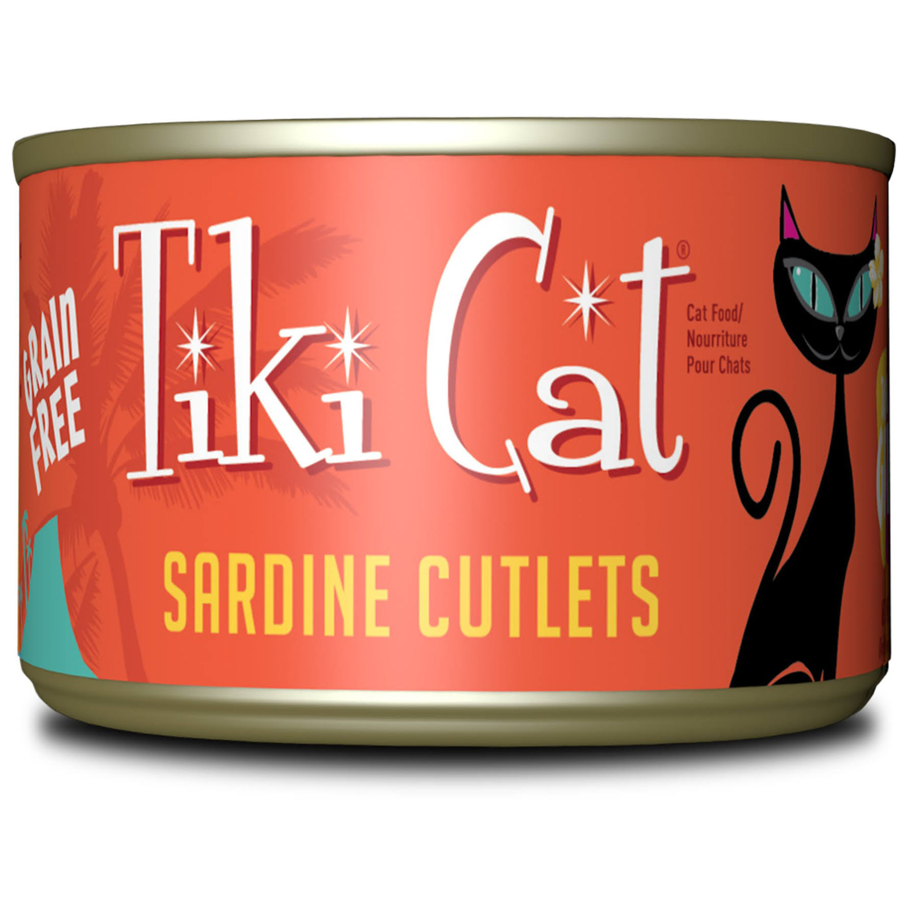 Tiki Cat Tahitian Grill Sardine Cutlets Wet Food 6 oz