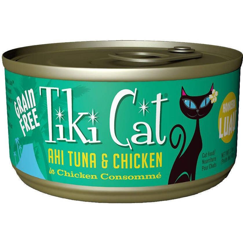 Tiki Cat Ahi Tuna & Chicken (Hookena Luau) 2.8Oz