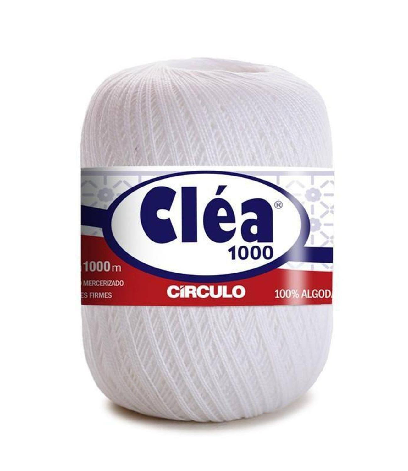 Crochet Cotton Thread - White, Size 10