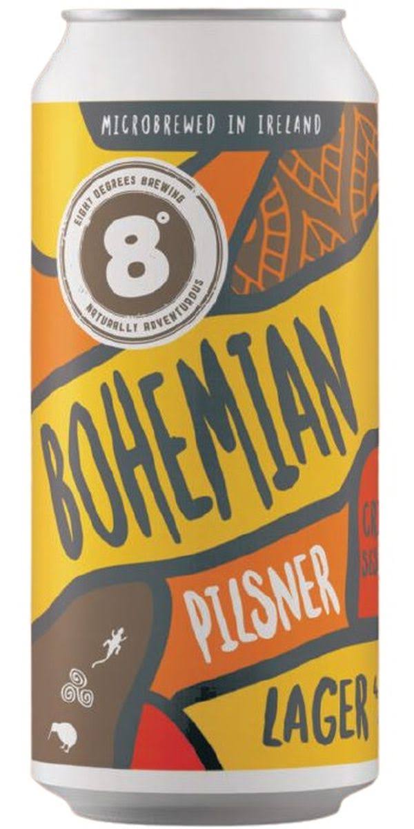 8 Degrees Barefoot Bohemian 44cl Can 4%