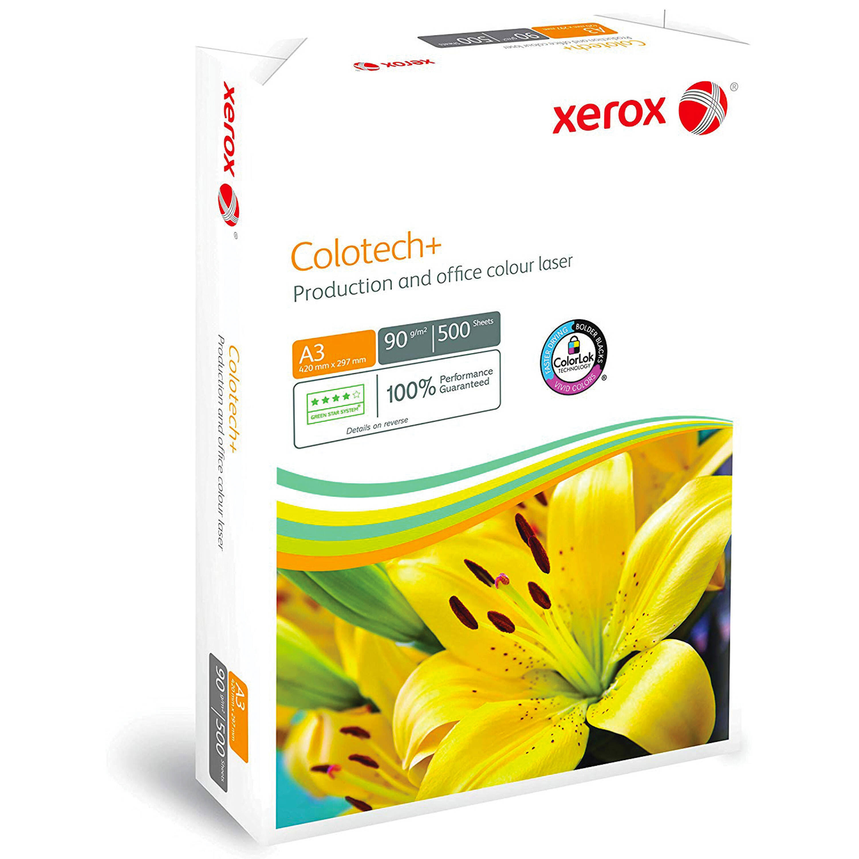 Xerox Colotech A4 Copy Paper 90GSM Ream 500 Sheets