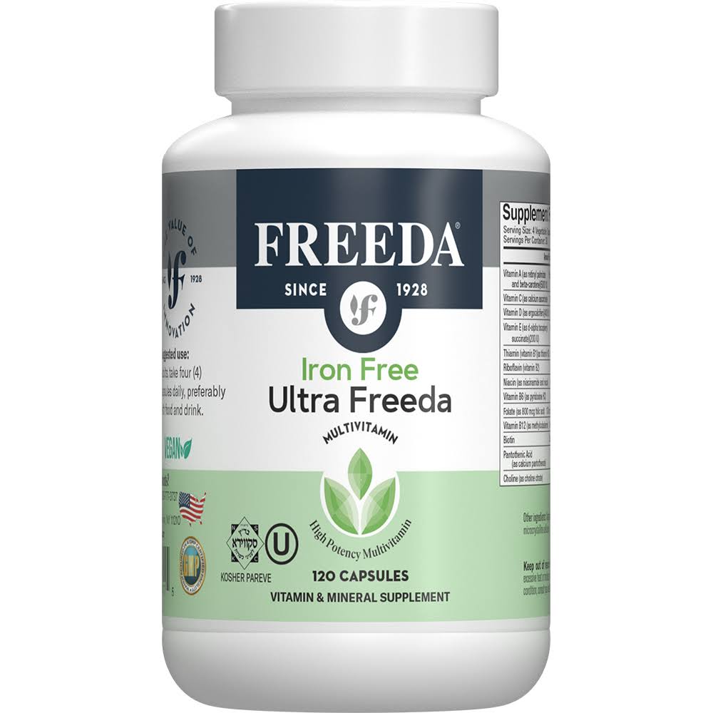 Freeda Kosher Ultra Freeda Iron Free Multivitamin and Mineral