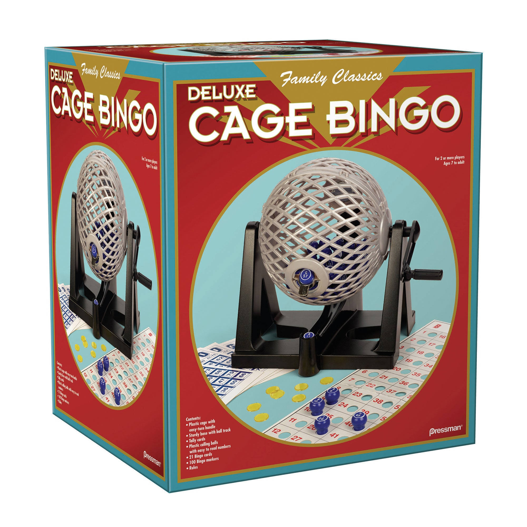 Pressman - Bingo: Deluxe Cage