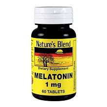 Natures Blend Melatonin Tablets - 60ct