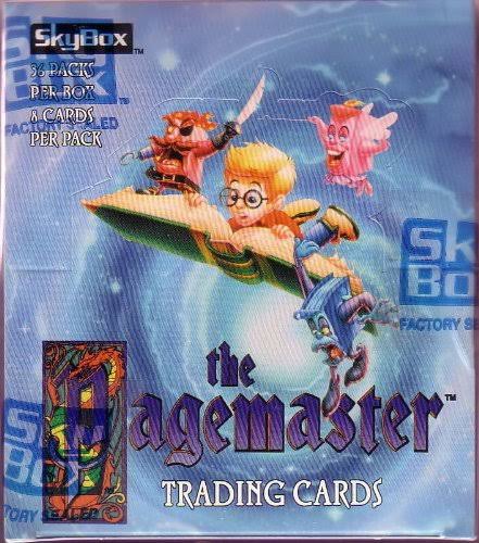 The Pagemaster Trading Card Booster Pack 8 Cards SkyBox