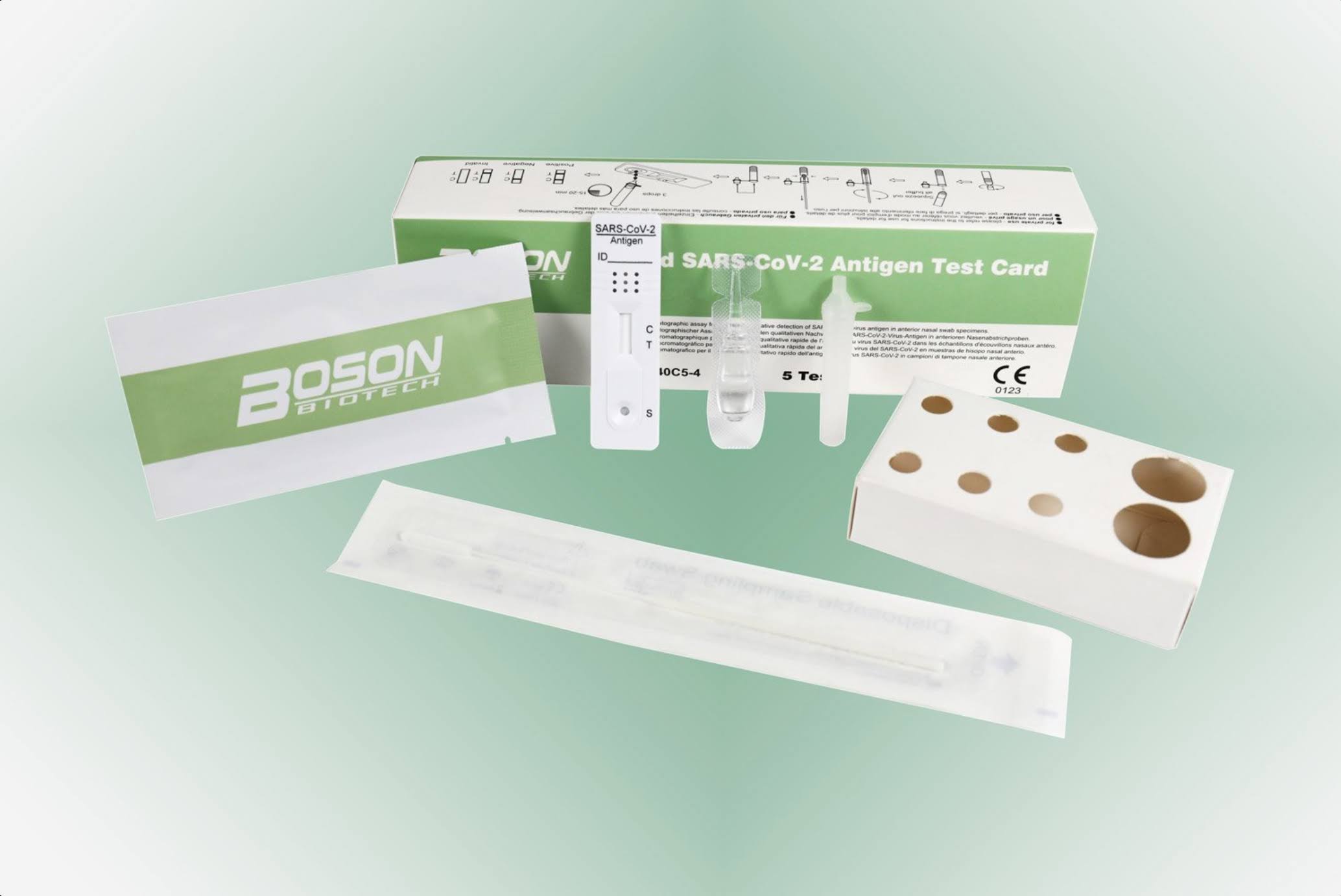 Boson SARS-CoV-2 Antigen Test (5 Pack)