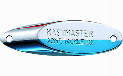 Acme Kastmaster Lure - Chrome, Neon Blue