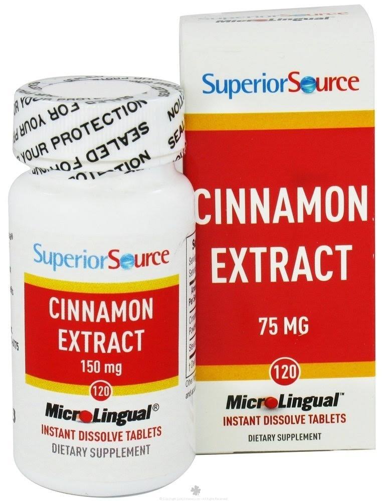 Superior Source Cinnamon Extract - 150mg, 120ct