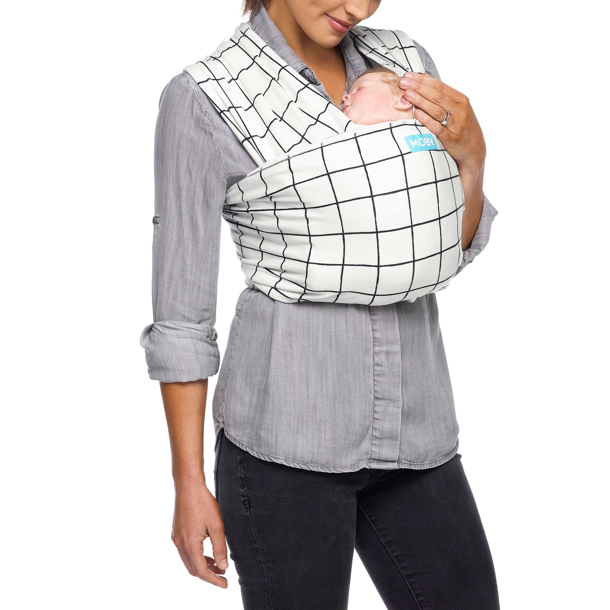 Moby Evolution Wrap Baby Carrier - Lattice