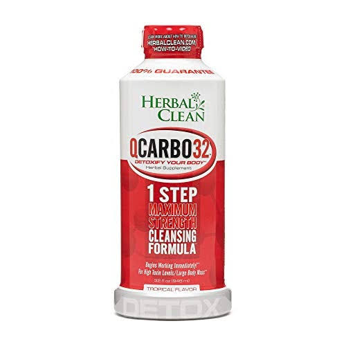 Herbal Clean QCarbo32 with Eliminex Plus - Tropical, 950ml